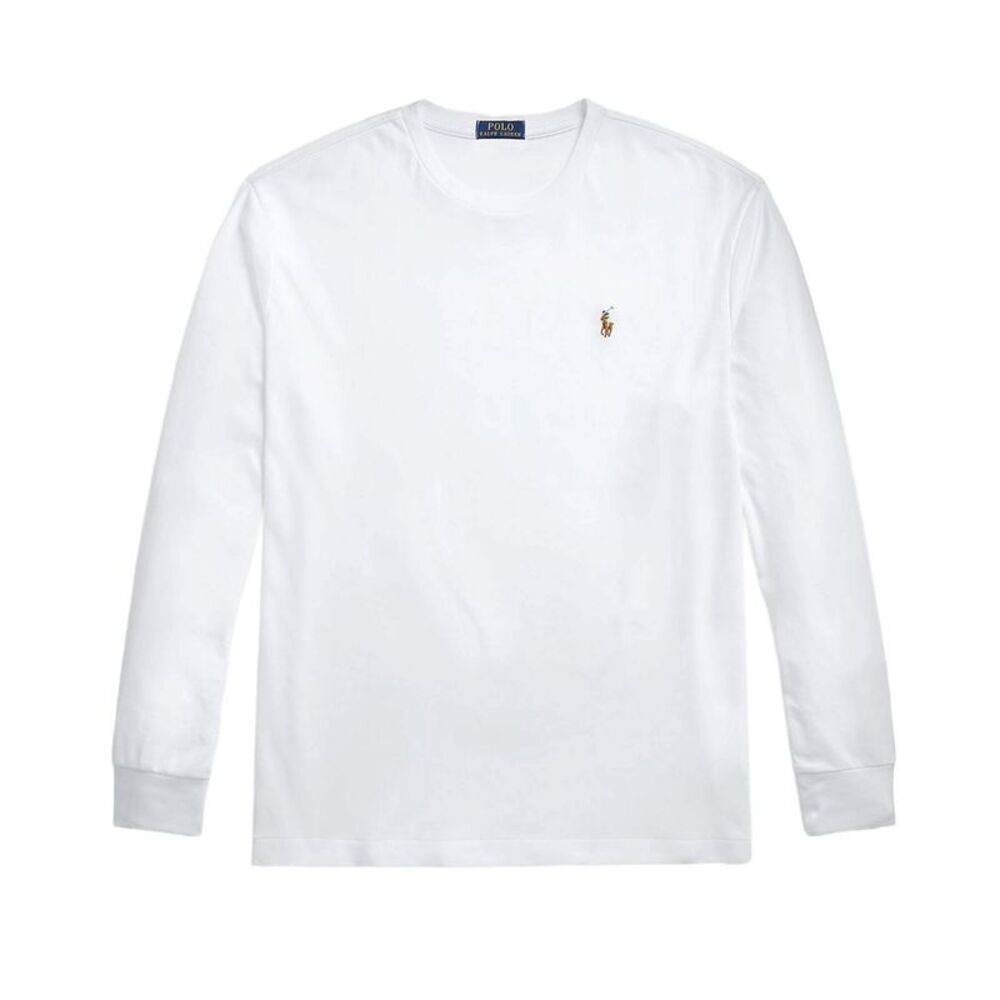 Polo Ralph Lauren Mens Classic Fit Soft Cotton Crewneck T-Shirt XXL White - NWT